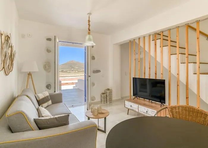 Tatil Evi Paros Sea View Eco - Aetherian Ciel Villas, Cymo *