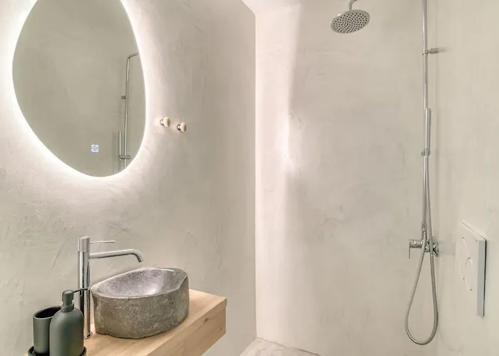 Paros Sea View Eco - Aetherian Ciel Villas, Cymo Сasa de vacaciones Mármara