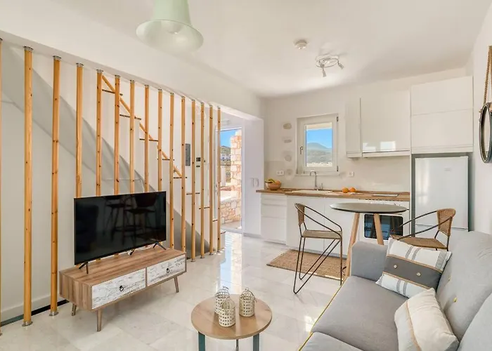 Paros Sea View Eco - Aetherian Ciel Villas, Cymo Сasa de vacaciones *